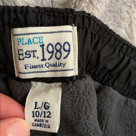 Boys Children’s Place Warm Slush/Windbreaker Pants - Picture 4 of 4